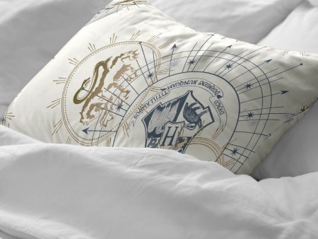 Pillowcase Harry Potter Beige Multicolour 175 Threads 45 x 125 cm For Cheap