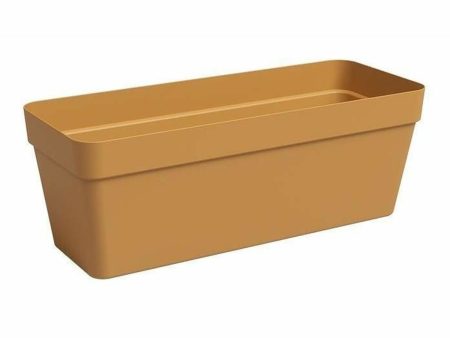 Plant pot Artevasi 57,9 x 24,3 x 22 cm Yellow Supply