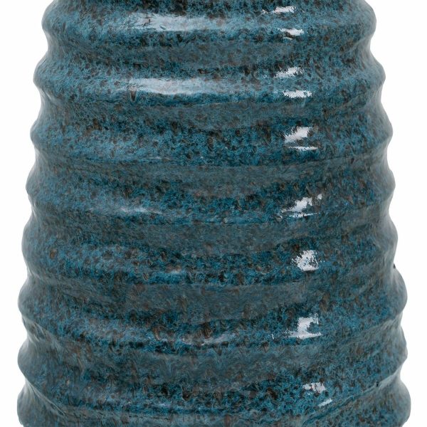 Vase Blue Ceramic 16 x 16 x 40 cm Sale