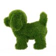 Decorative Figure polypropylene Astro-turf Dog 23 x 35 x 33 cm Fashion