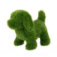 Decorative Figure polypropylene Astro-turf Dog 23 x 35 x 33 cm Fashion