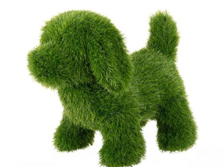 Decorative Figure polypropylene Astro-turf Dog 23 x 35 x 33 cm Fashion