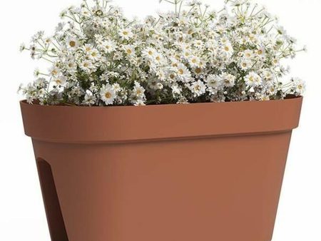 Plant pot Artevasi Brown 60 x 30 x 30 cm Squared For Discount