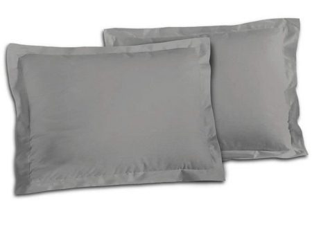 Pillowcase Lovely Home 100% cotton Light grey 50 x 70 cm Online Hot Sale