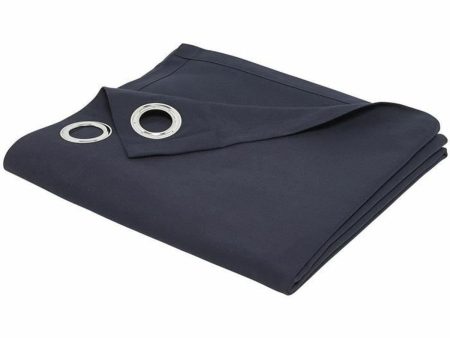 Curtain TODAY Navy Blue 140 x 240 cm Online Sale