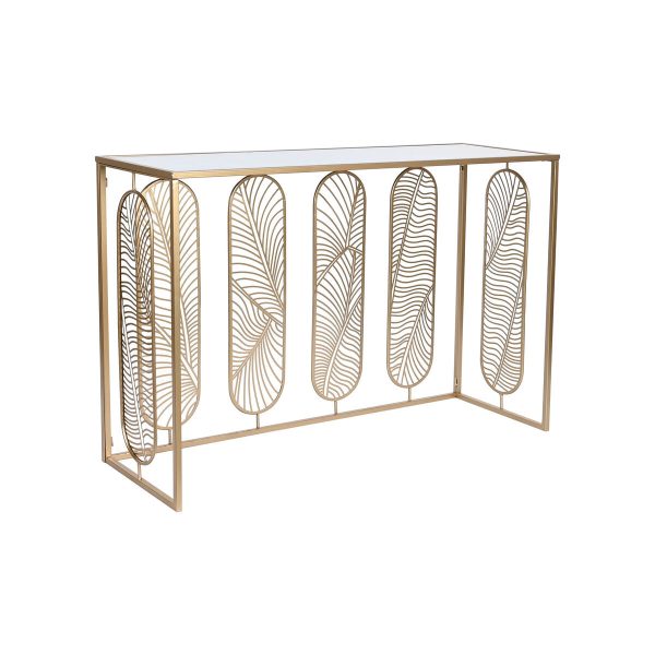 Console Home ESPRIT Golden Mirror 120 x 40 x 80 cm Supply