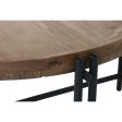 Centre Table Home ESPRIT Wood Metal 90 x 90 x 45 cm Online now