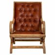 Armchair Alexandra House Living Brown Natural 98 x 94 x 65 cm Hot on Sale