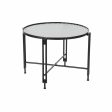 Centre Table DKD Home Decor Metal Crystal 63 x 63 x 46 cm Discount