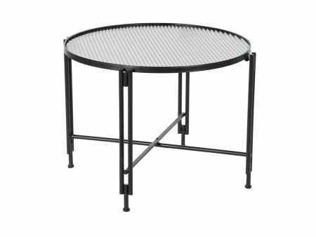 Centre Table DKD Home Decor Metal Crystal 63 x 63 x 46 cm Discount