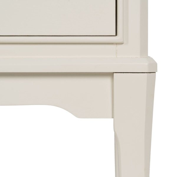 Console White Pine MDF Wood 90 x 33 x 75 cm Fashion