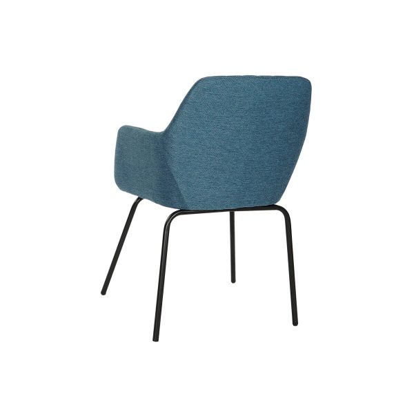 Chair DKD Home Decor Blue Black 59,5 x 60,5 x 78 cm Online