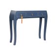 Console DKD Home Decor Blue Golden Fir MDF Wood 96 x 26 x 80 cm For Sale