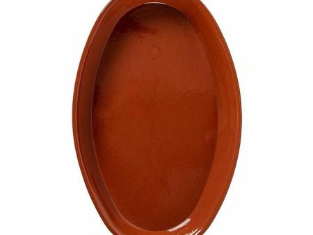 Oven Dish Baked clay 3 Units 56 x 7,5 x 32 cm For Discount