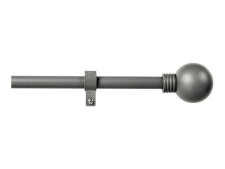 Curtain Bar Stor Planet Extendable Dark grey (160 cm) Online