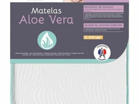 Cot mattress Tineo Aloe Vera 60 x 120 cm Fashion