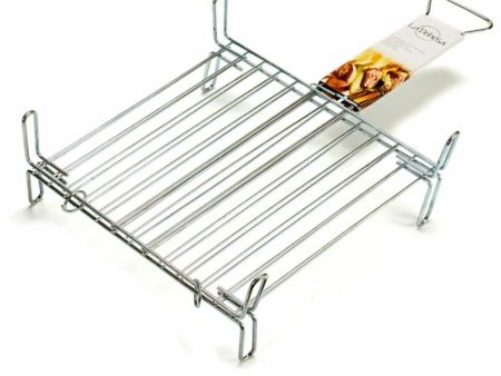 Grill Double 35 x 35 cm Zinc-plated steel (5 Units) Online