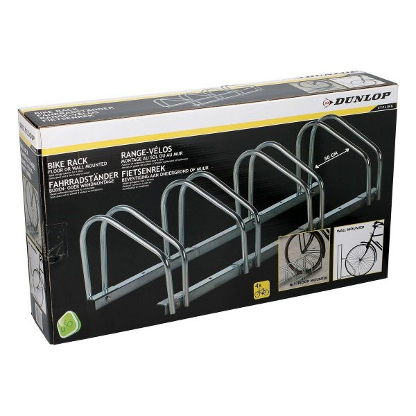 Bike stand Dunlop Floor 4 places 27 x 100 x 32,5 cm Steel Hot on Sale