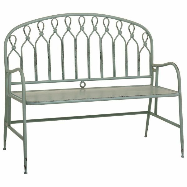 Bench Alexandra House Living Green Metal 56 x 98 x 118 cm Discount