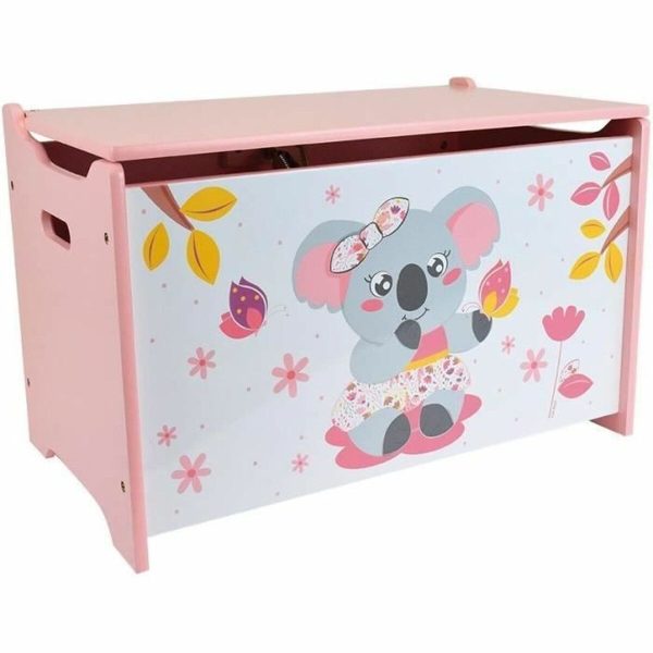 Chest Fun House CALLY MIMI KOALA Pink Wood 40 x 58 x 36 cm Cheap