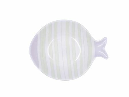 Bowl Quid Kaleido Bicoloured Ceramic Fish 15 x 13 x 4 cm (4 Units) Online now