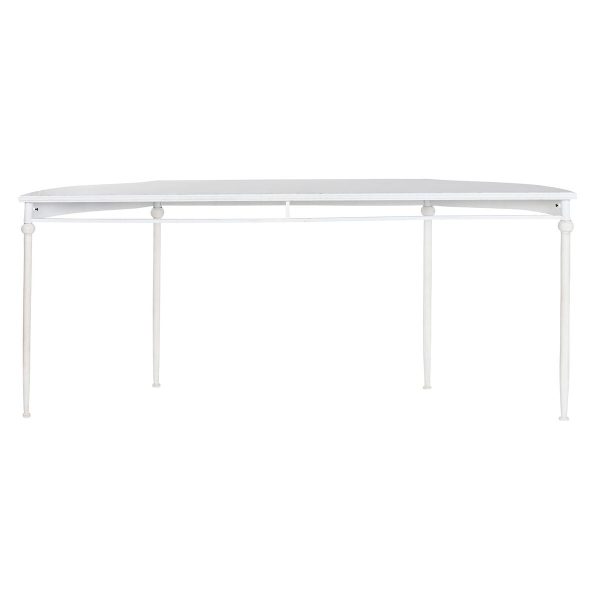 Console Home ESPRIT Yellow White Metal 196 x 44 x 81 cm For Discount