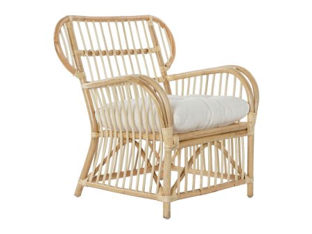 Armchair DKD Home Decor 8424001826964 Natural Rattan (86 x 65 x 95 cm) Sale