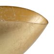 Bowl Golden Glass 28 x 14 cm Online Hot Sale