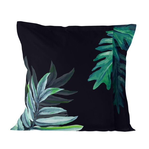 Pillowcase HappyFriday Ebony  Multicolour 80 x 80 cm Online now