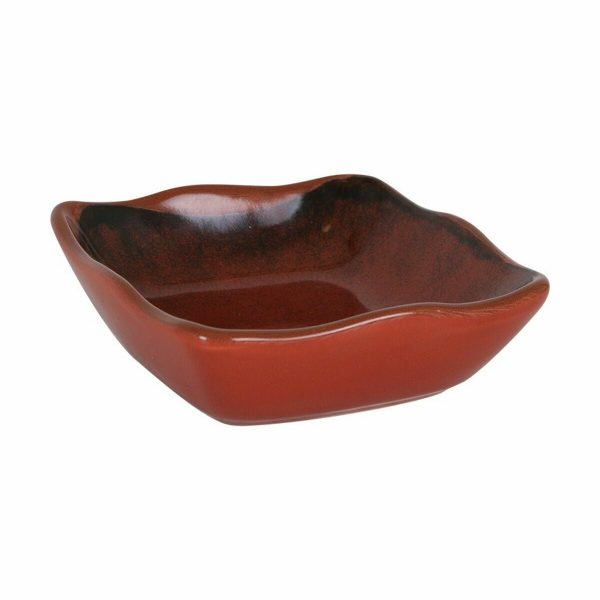 Bowl Inde Squared 10,5 x 10,5 x 3 cm (24 Units) Hot on Sale