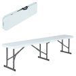 Bench Lifetime White Foldable 183 x 42 x 29 cm Discount