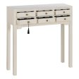 Console White Fir wood MDF Wood 85 x 26 x 85 cm Cheap