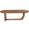 Centre Table Alexandra House Living Brown Wood 110 x 36 x 53 cm For Sale