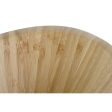 Bowl DKD Home Decor Natural Bamboo 24,6 x 22,5 x 9,5 cm on Sale