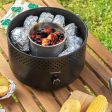 Portable Smokeless Charcoal Barbecue CleanQ InnovaGoods Online Hot Sale