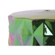 Side table Home ESPRIT Multicolour Porcelain 33 x 33 x 45 cm Hot on Sale