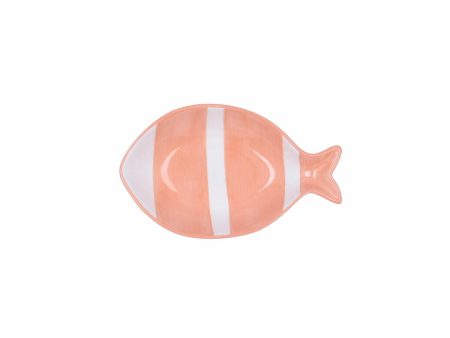 Bowl Quid Kaleido Coral Ceramic Fish 14 x 9 x 3 cm (4 Units) Cheap