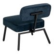 Chair Blue Black 58 x 59 x 71 cm Online Sale