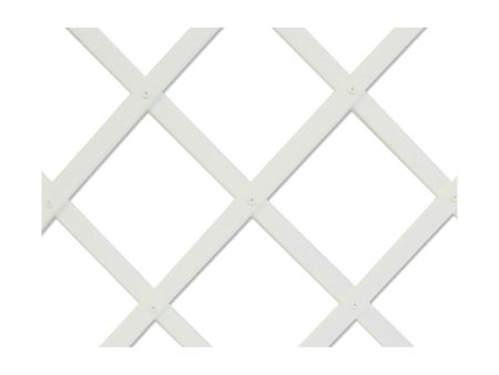 Lattice Nortene Trelliflex White PVC 1 x 2 m Online Sale