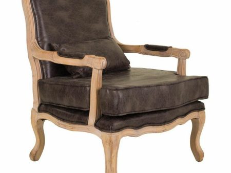 Armchair Alexandra House Living Brown 72 x 92 x 64 cm For Sale