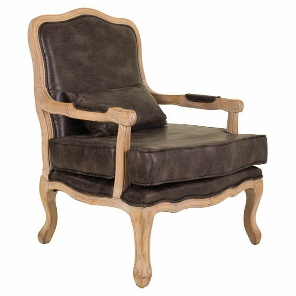 Armchair Alexandra House Living Brown 72 x 92 x 64 cm For Sale