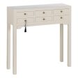 Console White Fir wood MDF Wood 85 x 26 x 85 cm Cheap