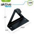 Wall Mount for Bicycle Aktive Black Metal 15,5 x 12 x 5,5 cm (24 Units) Online