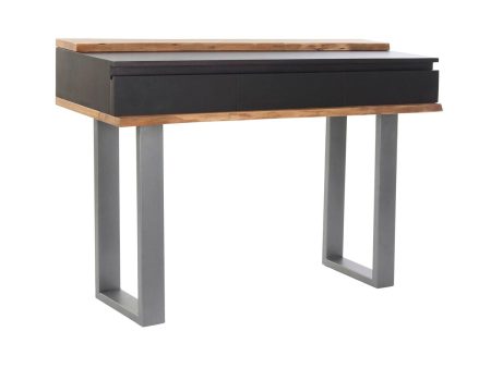 Console DKD Home Decor 115 x 40 x 80 cm Black Wood Brown Dark grey Mango wood Supply