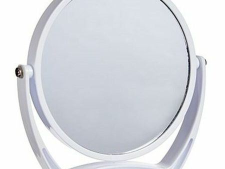 Magnifying Mirror White Crystal Plastic 19 x 18,7 x 2 cm (6 Units) Sale