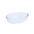 Oven Dish Pyrex Classic Vidrio Transparent Glass Oval 26 x 18 x 7 cm (6 Units) Sale