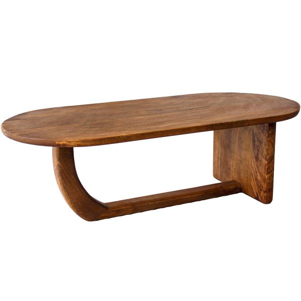 Centre Table Alexandra House Living Brown Wood 110 x 36 x 53 cm For Sale