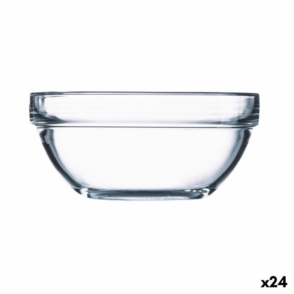 Bowl Luminarc Apilable Transparent Glass Ø 14 cm (24 Units) Sale