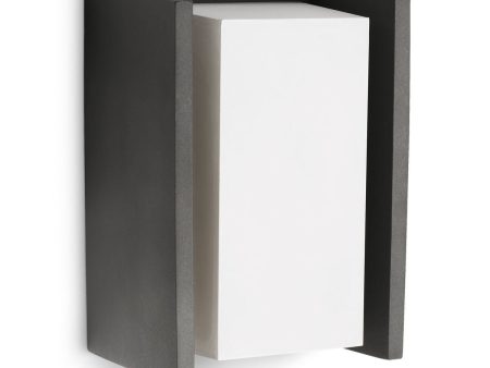 Wall Light Philips Bridge 970 Lm Anthracite Dark grey Stainless steel Aluminium 15 W E27 Sale