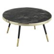 Centre Table DKD Home Decor Crystal Steel 82,5 x 82,5 x 40 cm Discount